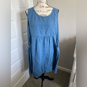 Poetry Oversized Linen House Dress
